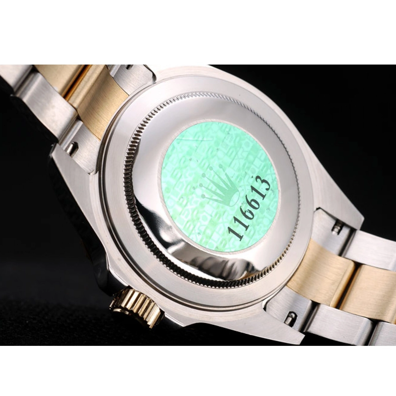 AAA replica watch II Green Watch Ceramic Rolex Dial GMT Green Master Bezel 0612